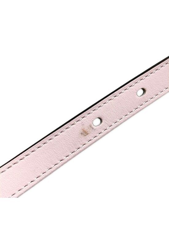 Hermes Belt 80 Veil Maki Movepel Cadena Pink Gold Reversible